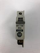 Allen Bradley G250 Circuit Breaker 1492-CB1 Ser. A 25A 1P