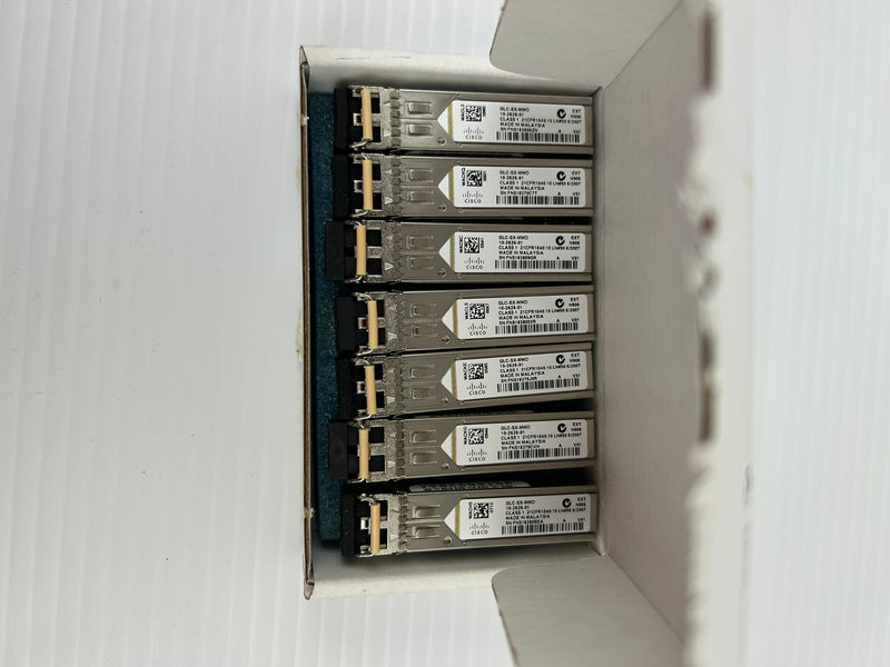 Addon GLC-LH-SM-AO Transceiver 1000BASE-LH SFP SMF 1310NM, 10KM, LC - Lot of 8