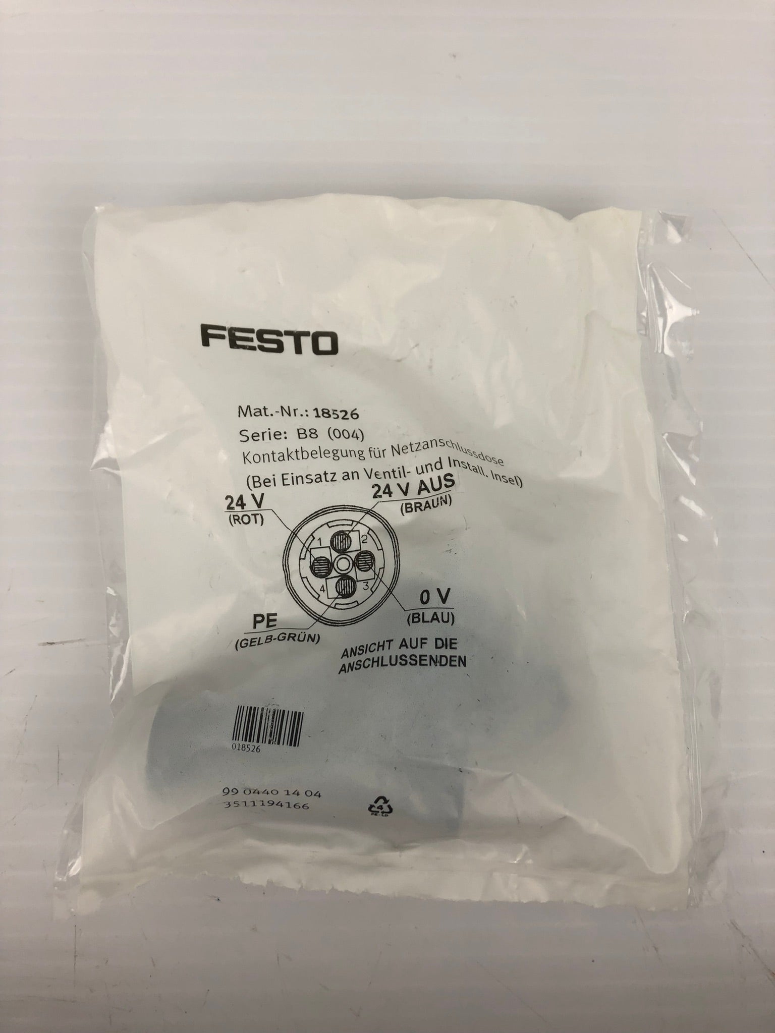 Festo 530411 Valve Terminal Manifold MPA-FB-VI