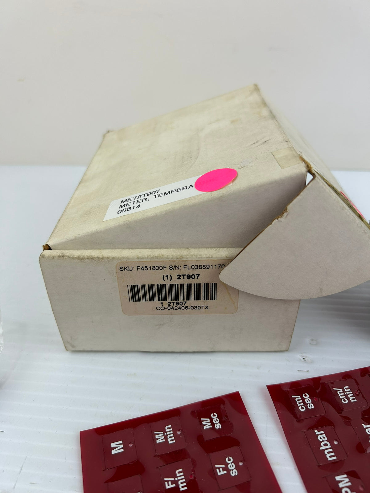 Simpson F45 Series Digital Panel Temperature Meter 2T907 F451800F