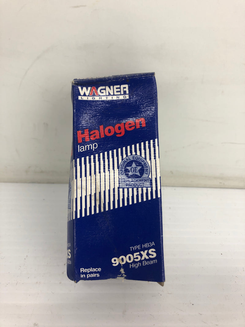 Wagner Halogen 9005XS Lamp Light Bulb Type HB3A