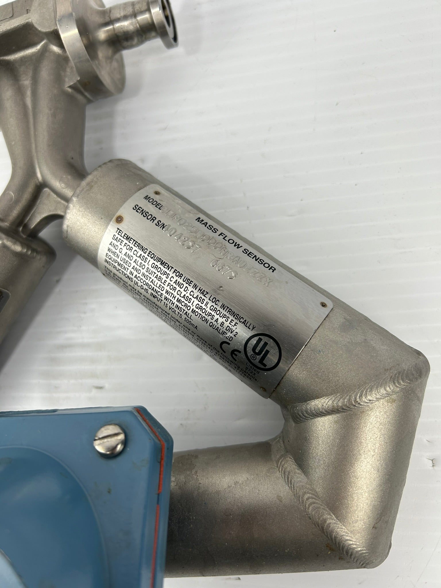 Micro Motion CMF025H999NRAUEZZX Mass Flow Sensor