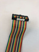 20 (23)-CN8 to 20 (23)-CN9 10" Rainbow Conductor Cable/Wire/Ribbon