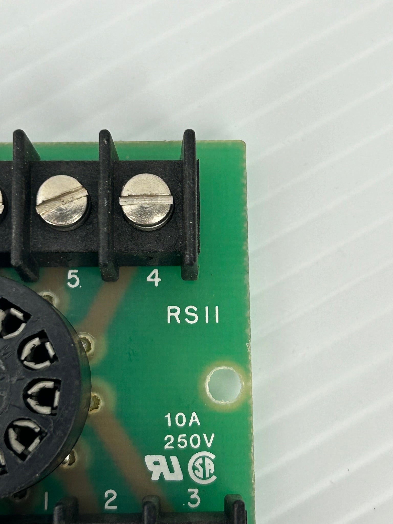 Curtis RS11 Relay Socket 250V 10A - Lot of 5