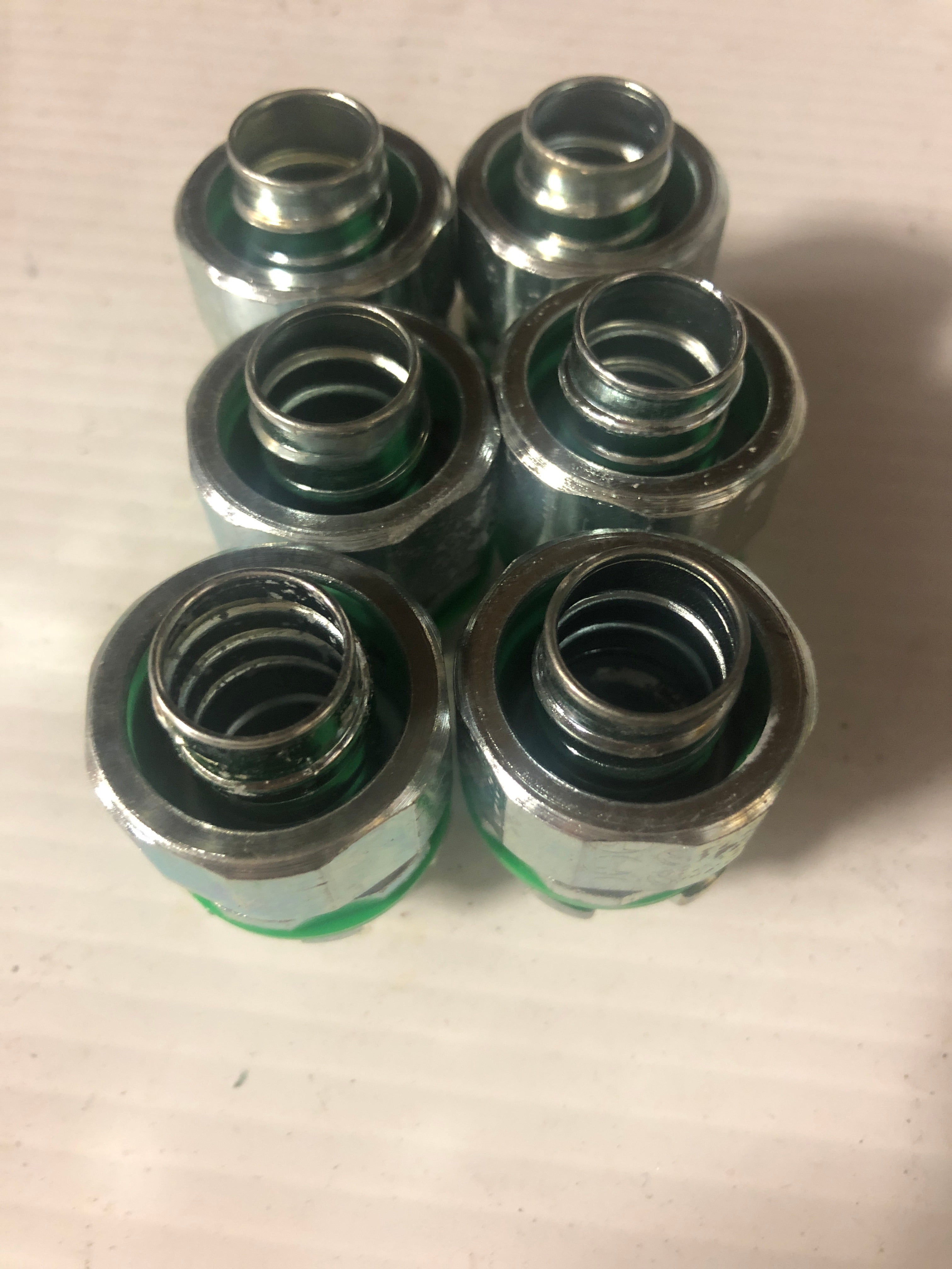 1/2" Compression Coupler Fitting - Lot of 6