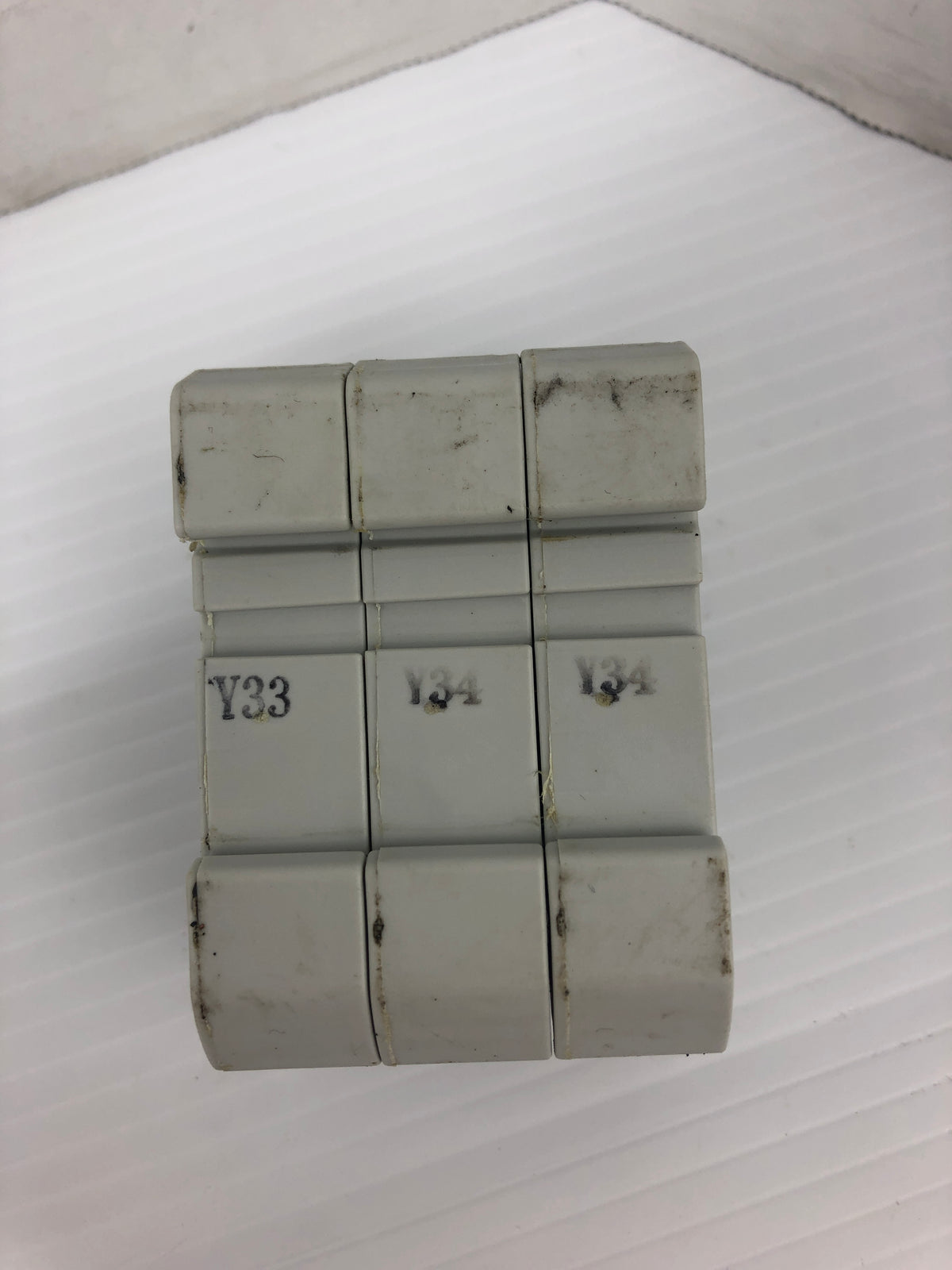 Cooper CHCC Bussmann Fuse Holder 600V 30A 3P 200kA 50/60Hz - Lot of 2