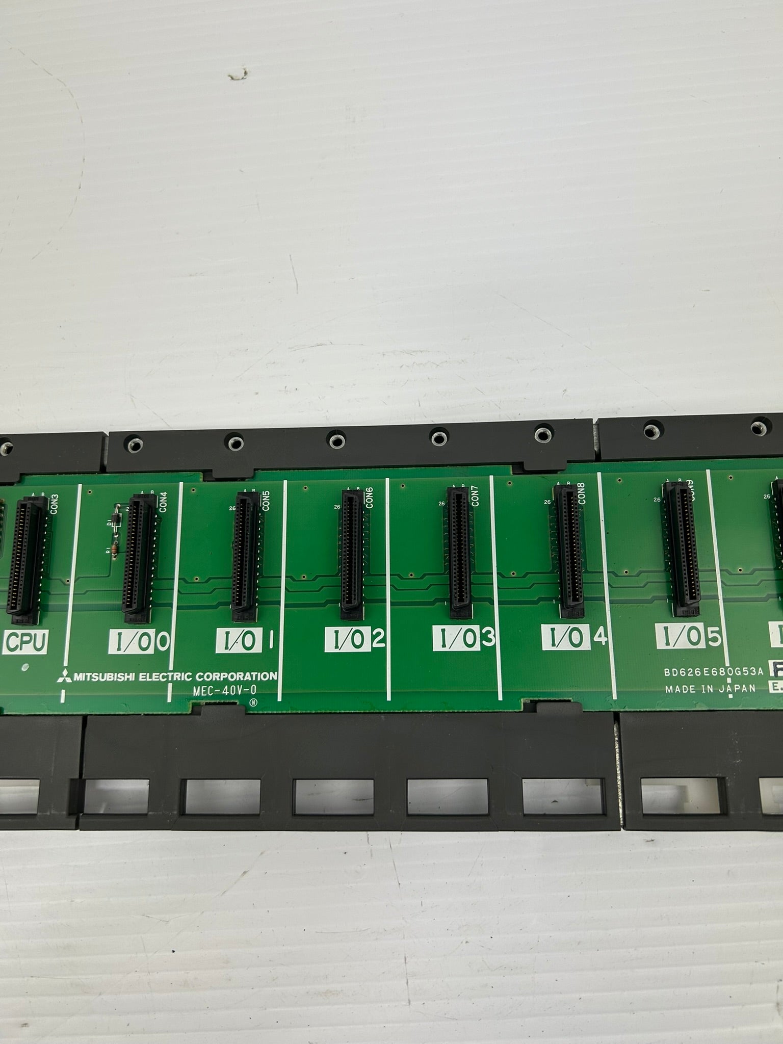 Mitsubishi A1S38B Base Unit Empty PLC Rack MEC-40V-0