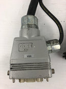 ILME Connector with Cable IP65 CDDF 42