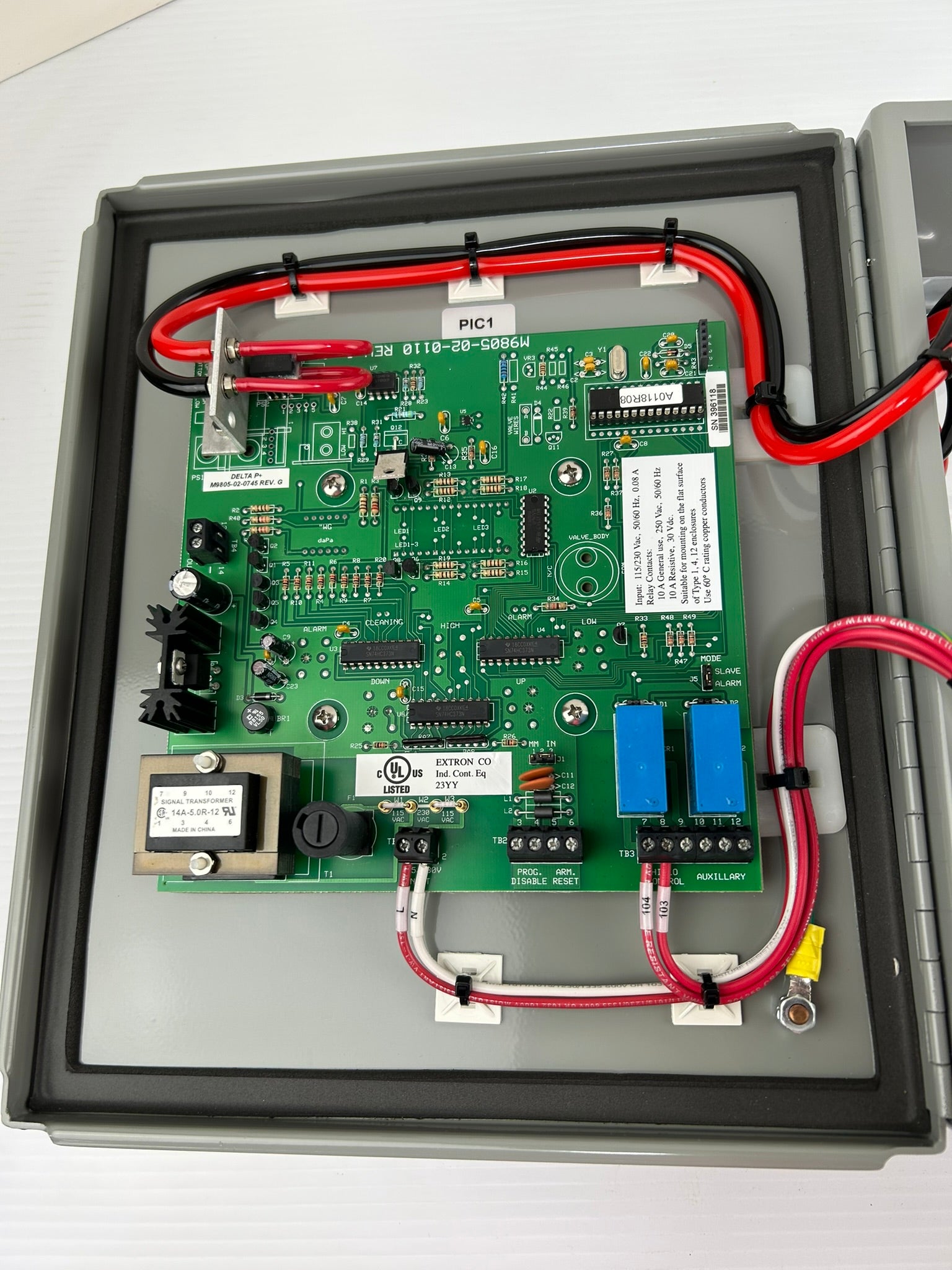 Donaldson Torit Delta P Plus 7053601 Downtime Clean Control Panel Controller