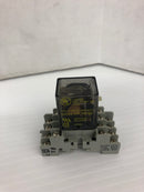 Square D 8501 Relay Type: RS14 Ser. B With Base Type: NR45 - Lot of 2