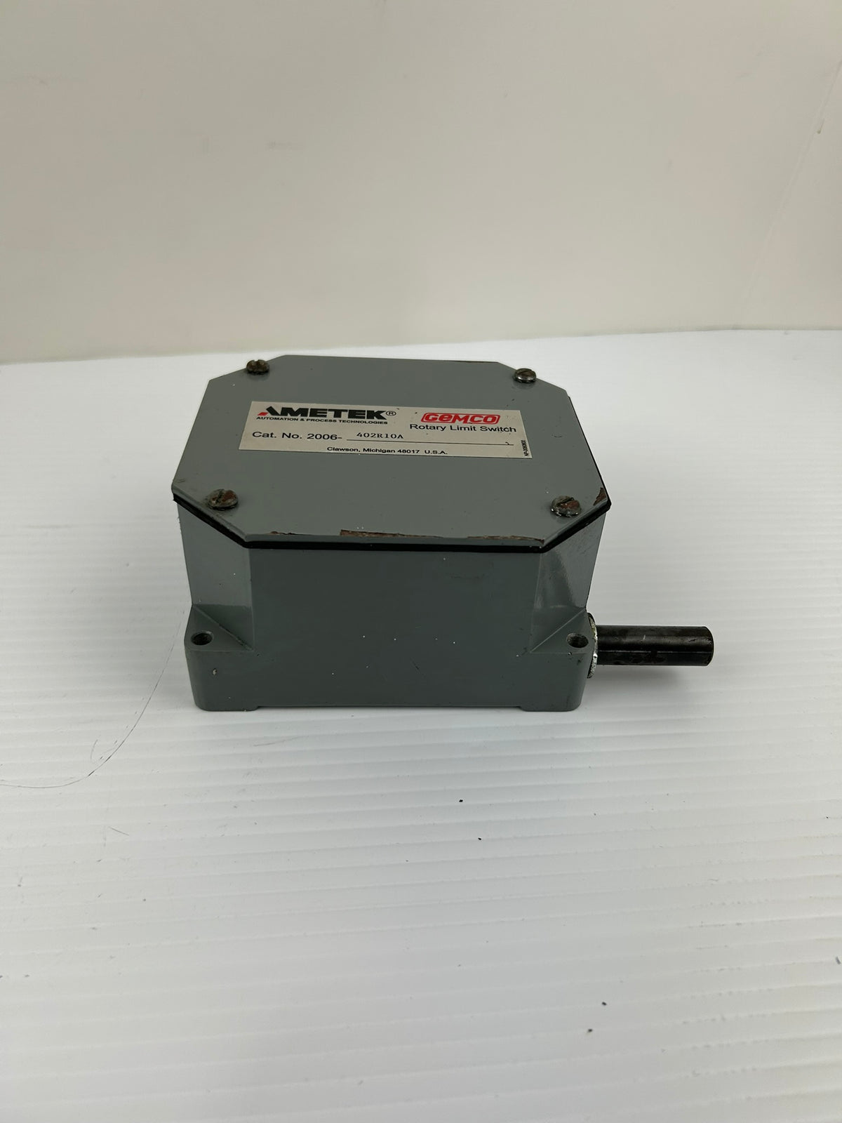 AMETEK GEMCO 2006-402R10A Rotary Limit Switch