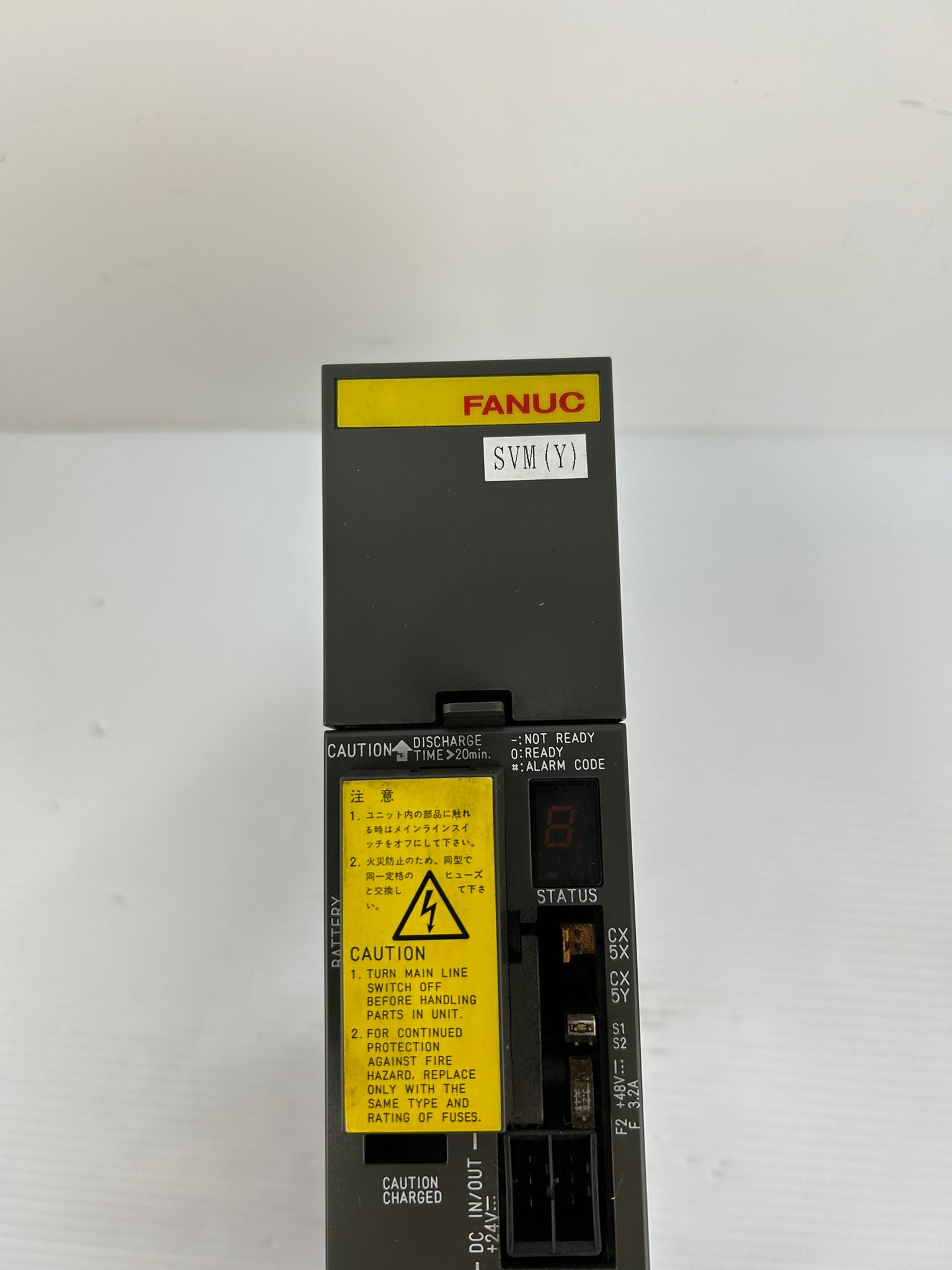 Fanuc A16B-2202-0762/01A Power Supply Module ME-1 - Missing Name Plate