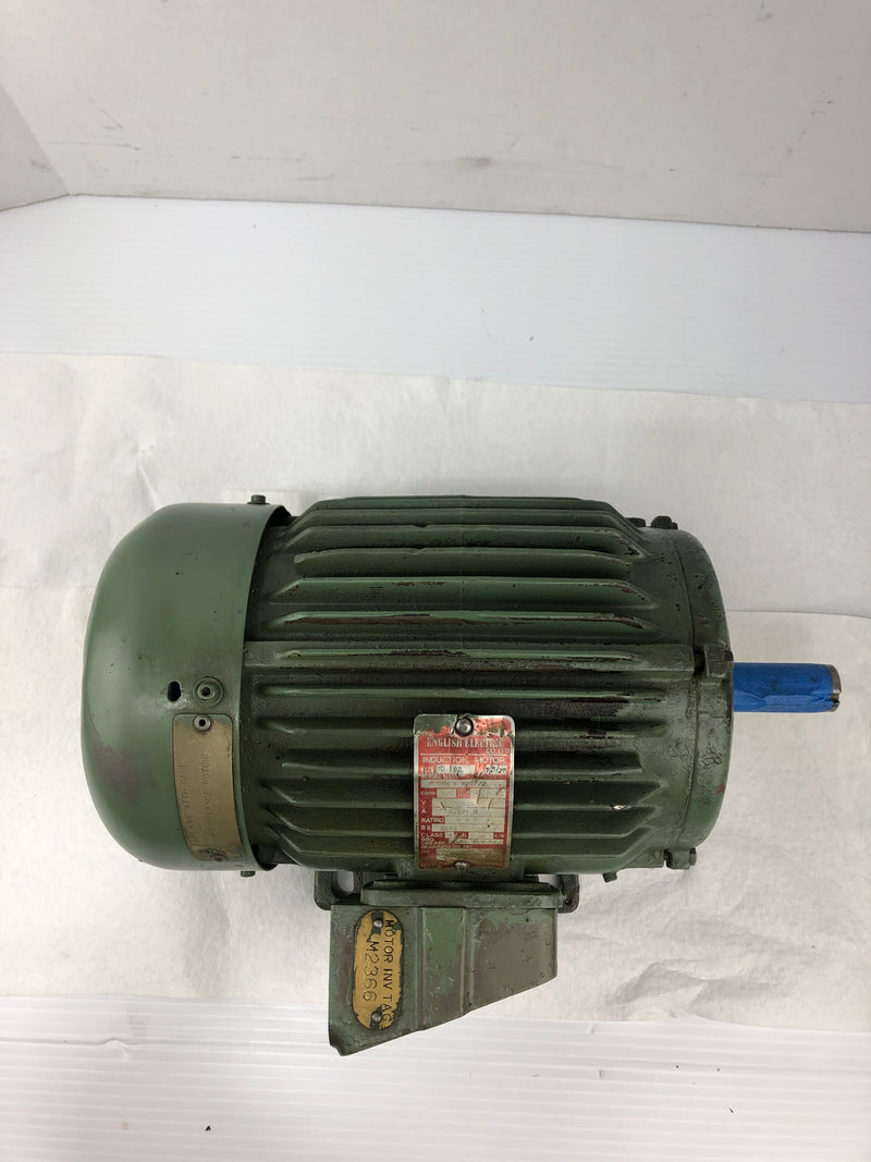 The English Electric D182 Induction Motor 1.5/0.75 HP 3PH 460V 2.2/1.8A