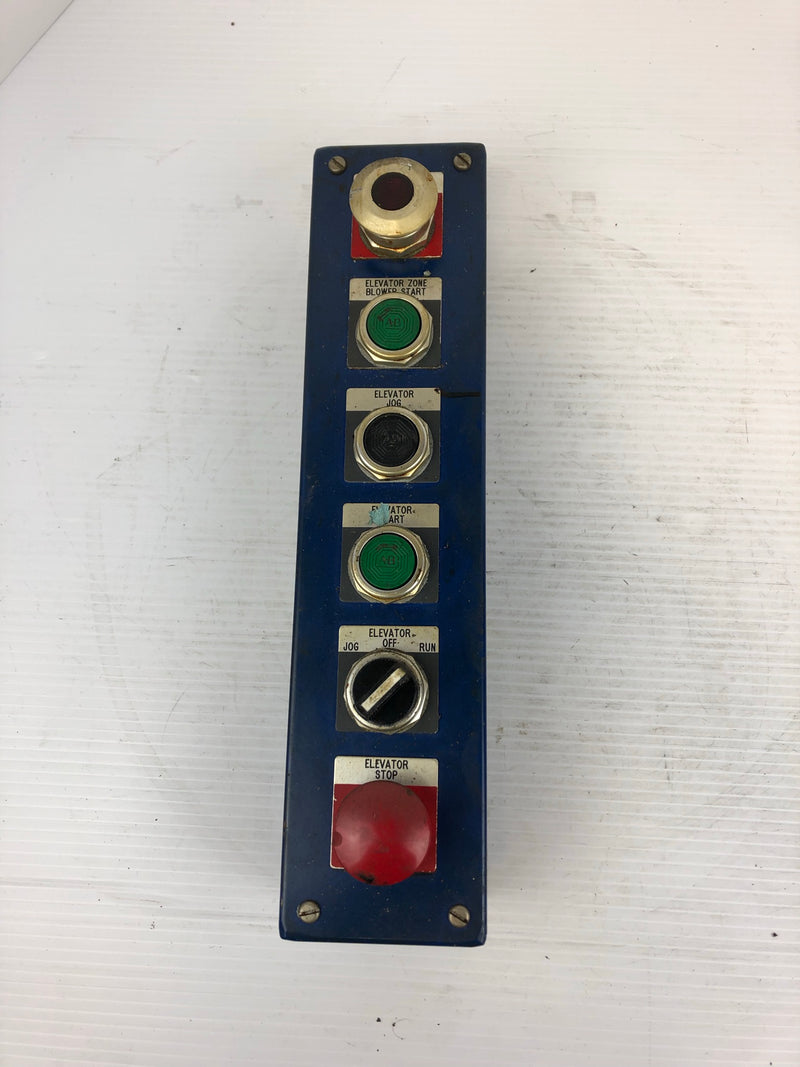 Allen-Bradley Operator Control Panel Push Button Assembly