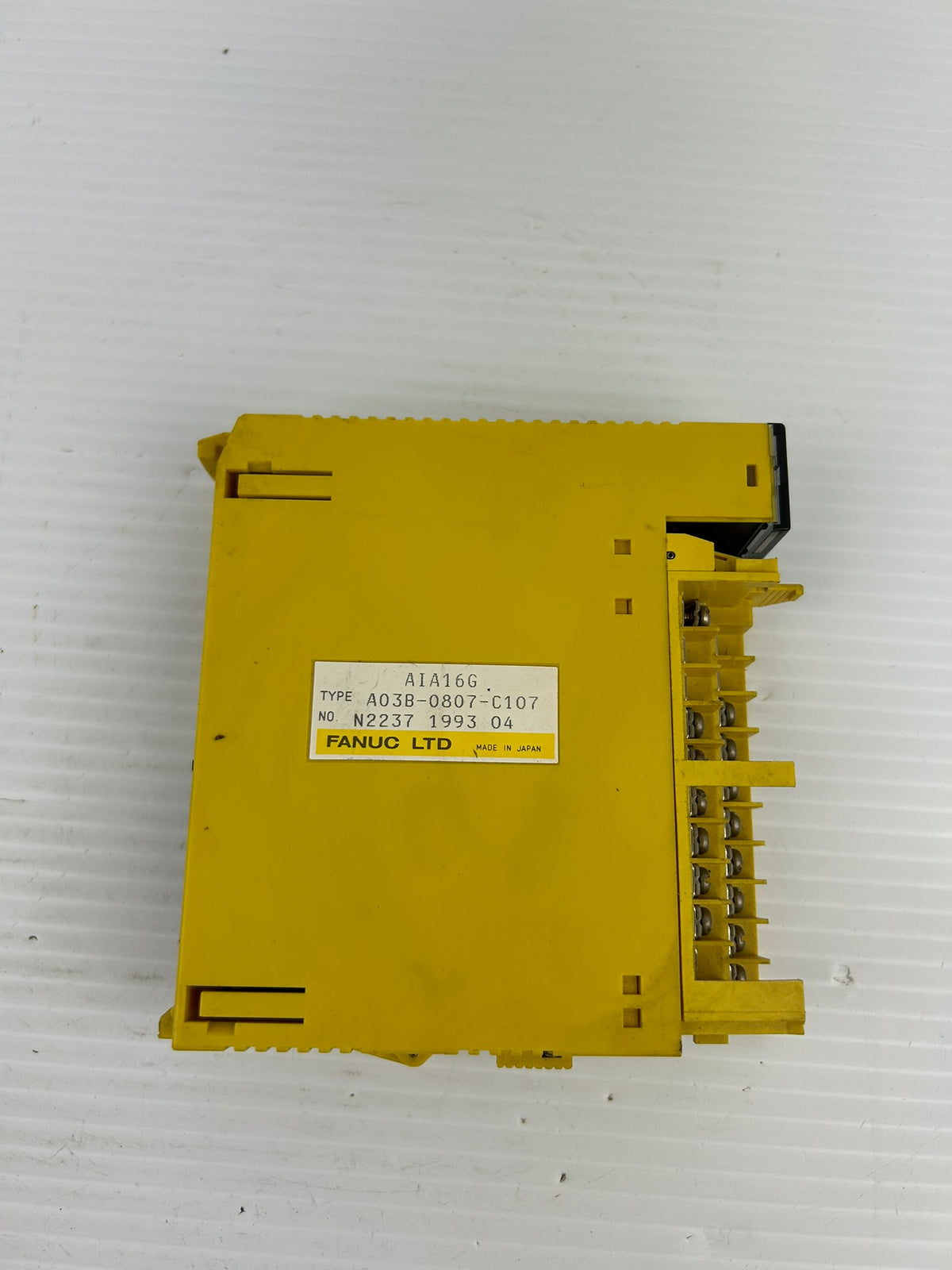 Fanuc A03B-0807-C107 AIA16G 16 Point 115VAC Digital Input Module CNC PLC