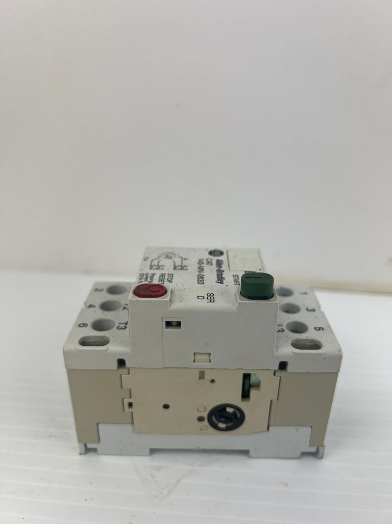 Allen-Bradley 140-MN-0630 Motor Starter Ser. D 600V 16A 3PH 6kV