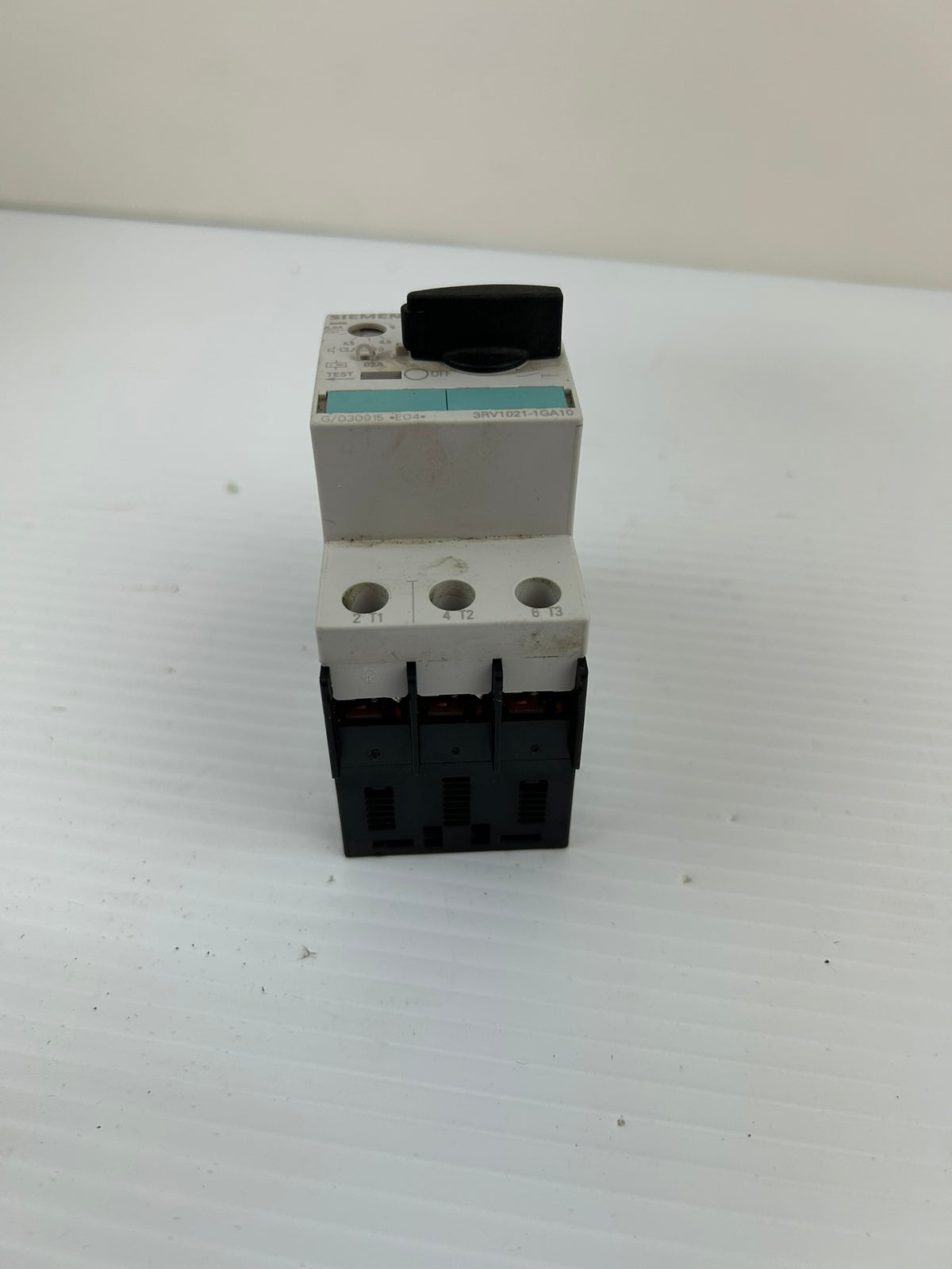 Siemens SIRIUS 3RV1021-1GA10 Motor Starter Protector 4.5-6.3A Class 10