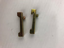 Omron PFP-M Din Rail Track End Plates - Lot of 2