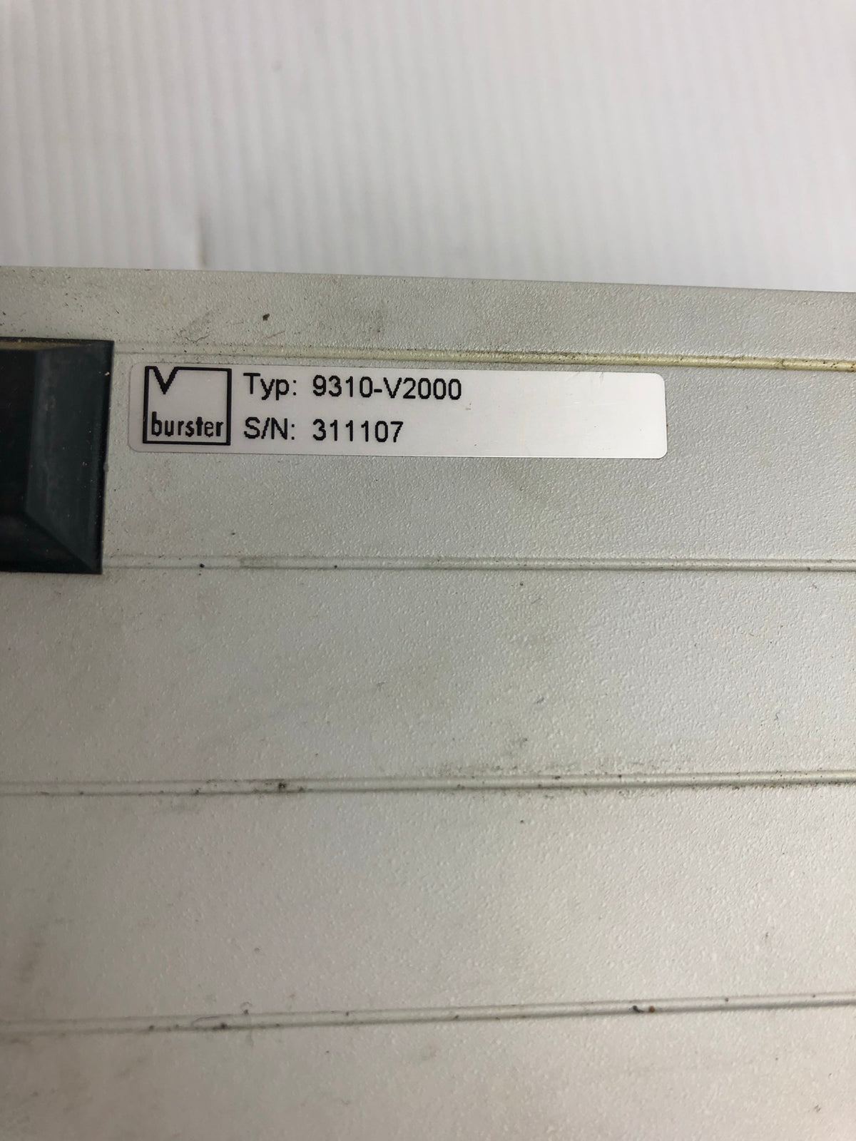 Burster 9310-V2000 Digiforce 9310 20-30VDC Module 311107