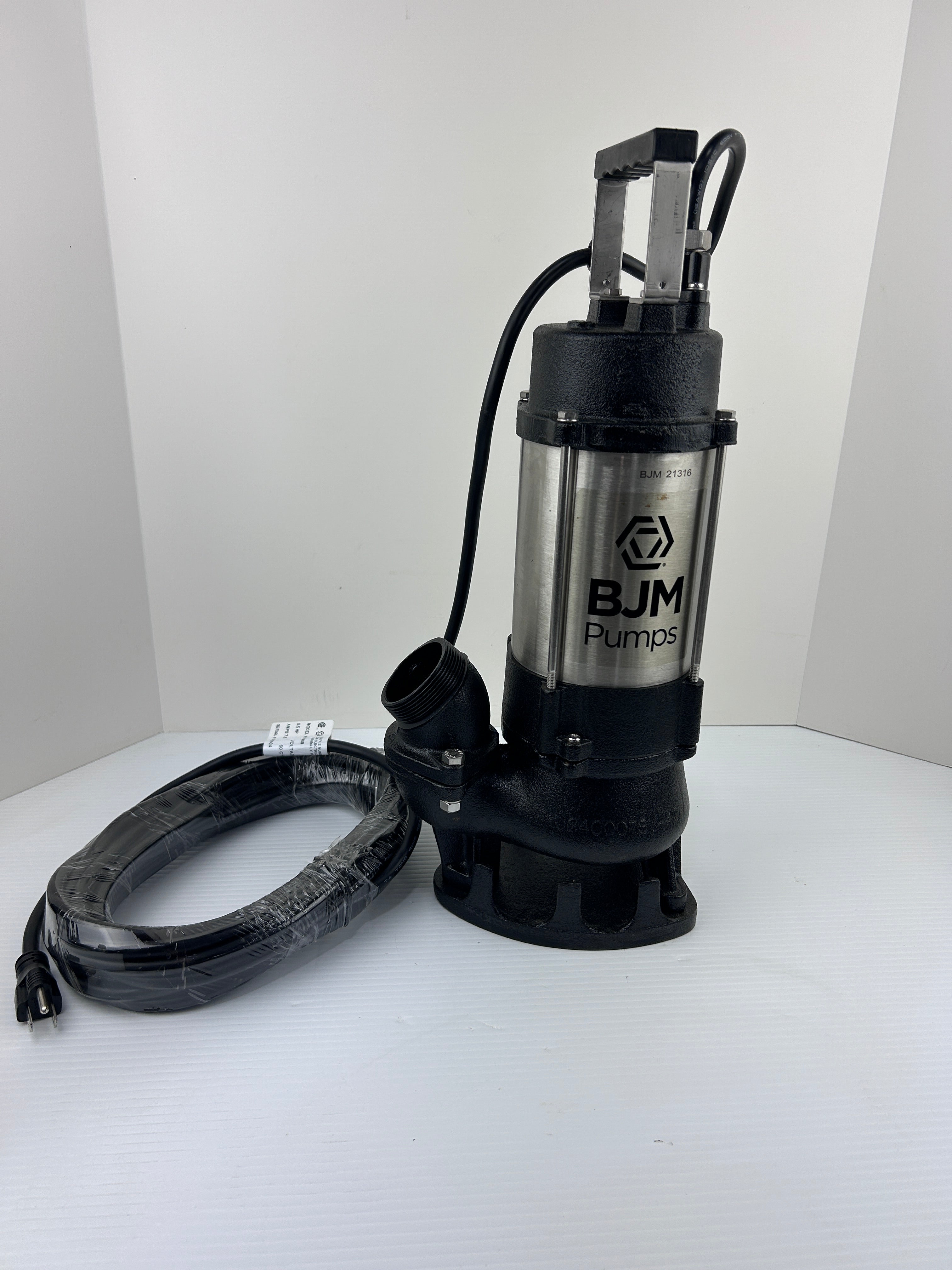 BJM Electrical Submersible Pump SV400 0.5HP 115V 1PH 7.6A 60CYC 3450 RPM 201528