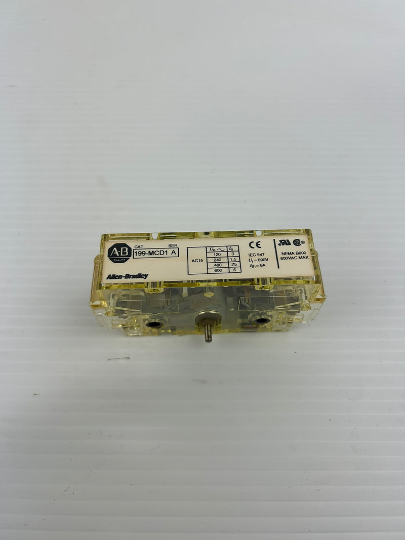 Allen Bradley 199-MCD1 Interlock Switch Series A