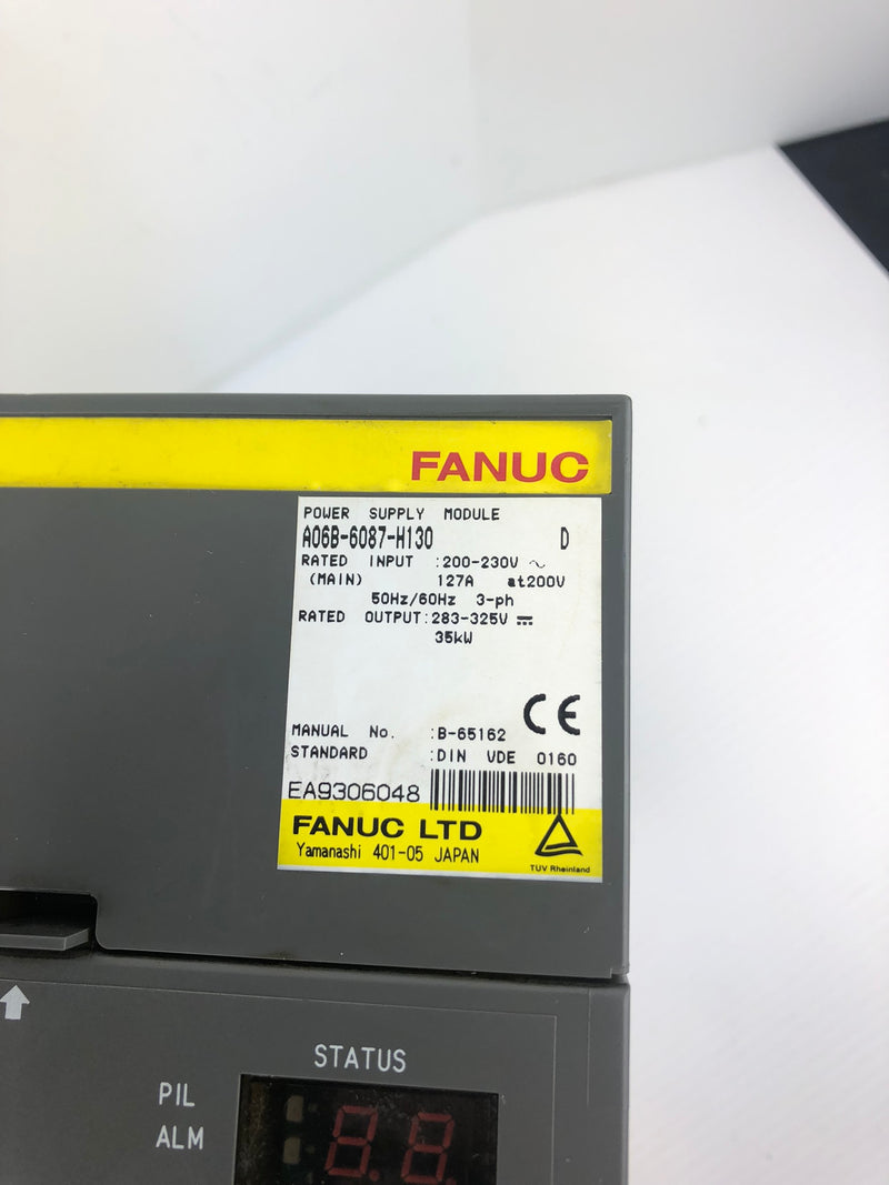 Fanuc A06B-6087-H130 Power Supply Module Series D