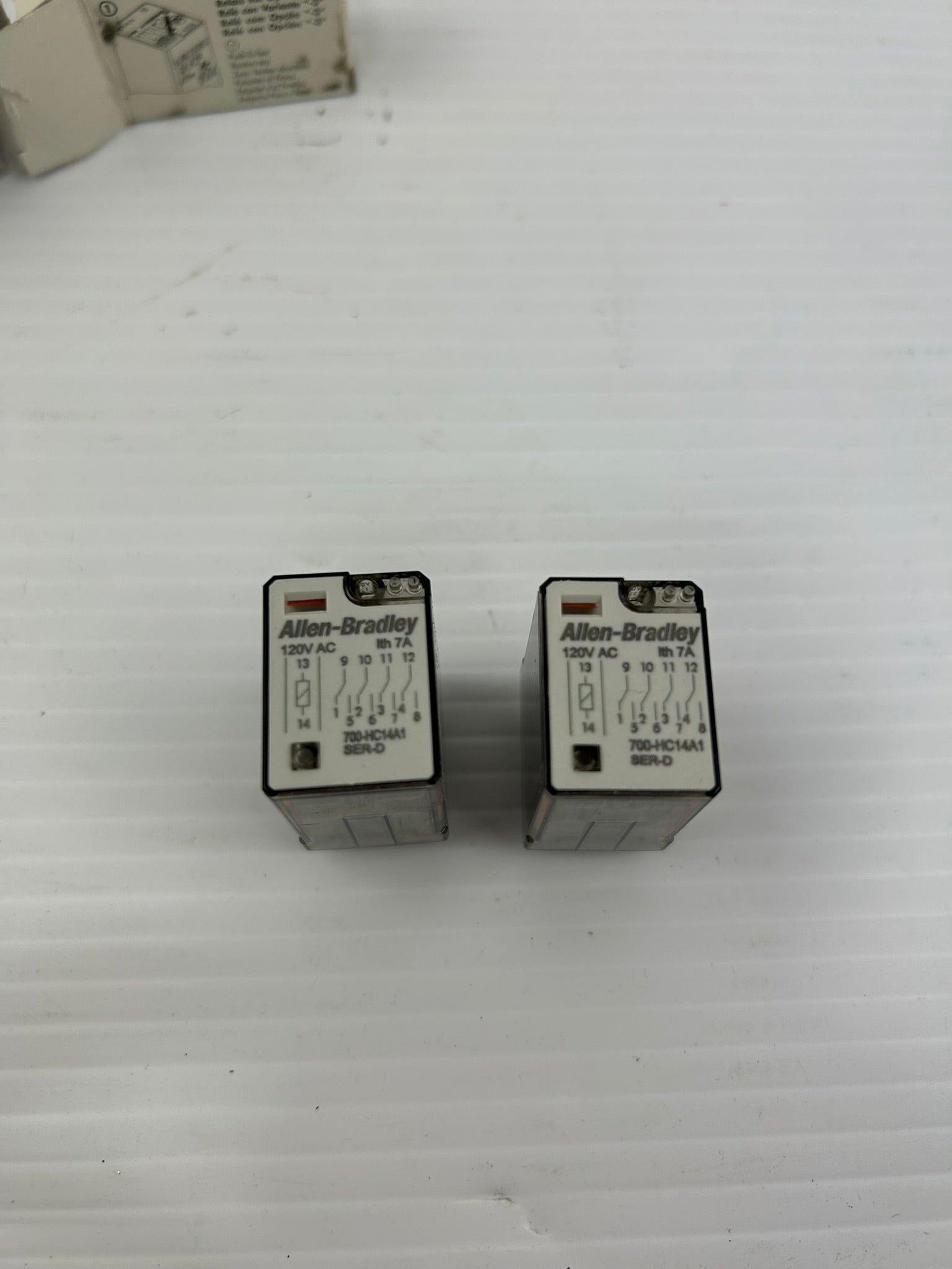 Allen-Bradley 700-HC14A1 Relay Series D - Lot of 2