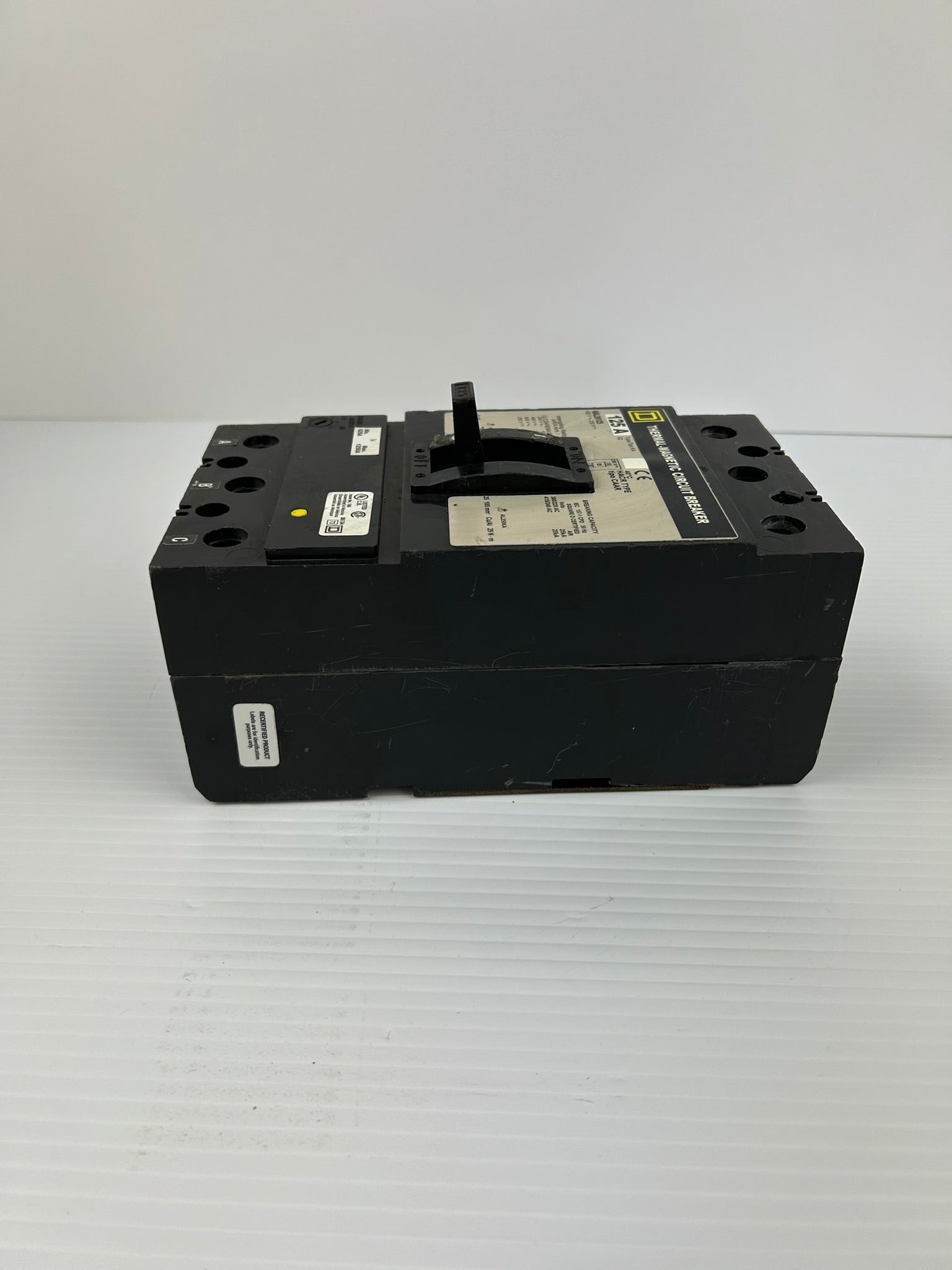 Square D KAL26125 Circuit Breaker 125A KA 186 600VAC 250VDC