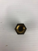 Female to Female Fitting 1-1/8" Long x 5/8" ID