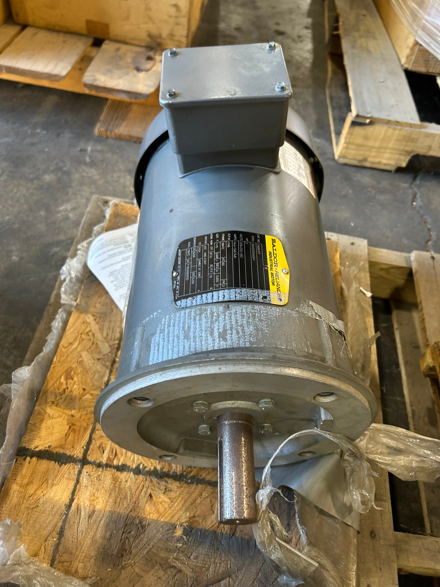 Baldor Reliance VM3615T 5HP 3PH TEFC Industrial Electric Motor 208-230/460V