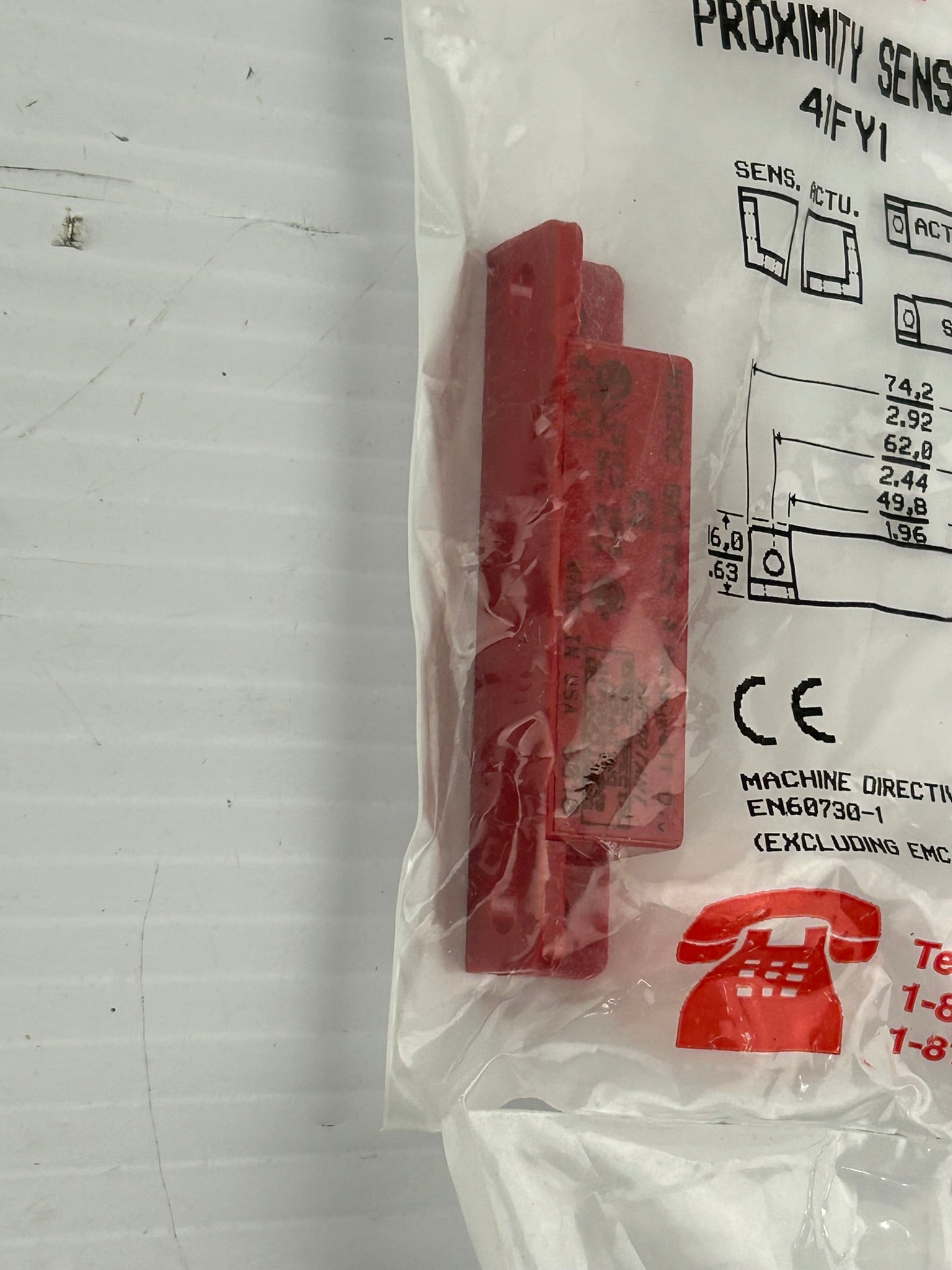 Honeywell 41FY1 Micro Switch Sensing and Control - Proximity Sensor