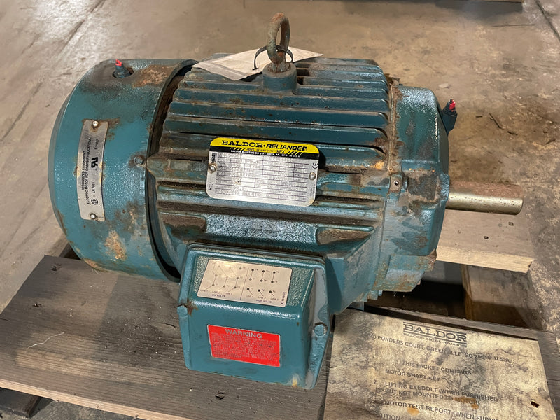 Baldor ECP3770T Motor 7.5 HP 3 Phase 230/460V 1765 RPM 213T