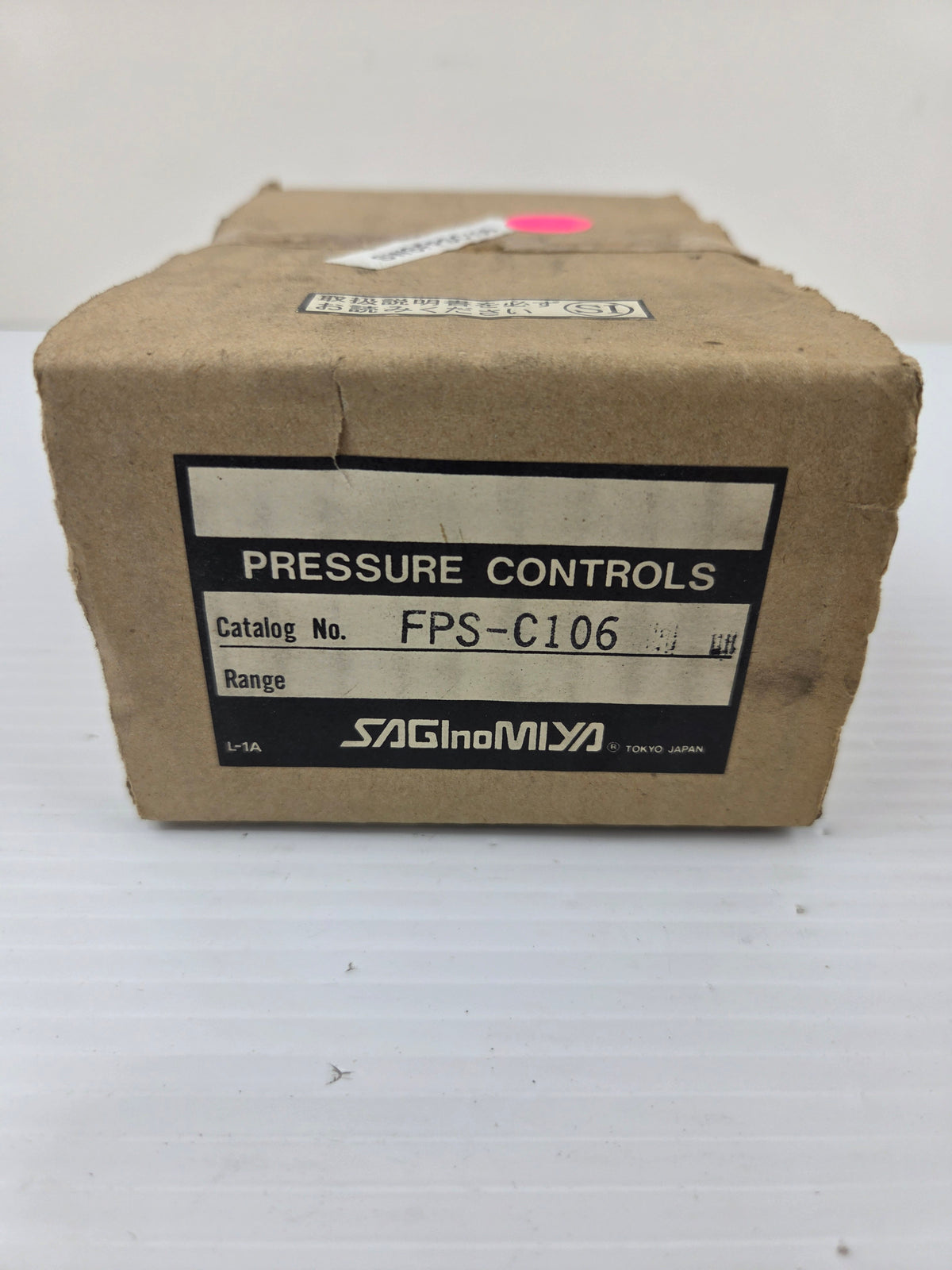 Saginomiya FPS-C106 Pressure Control Switch 1.5MPa -0.06~0.6 MPa