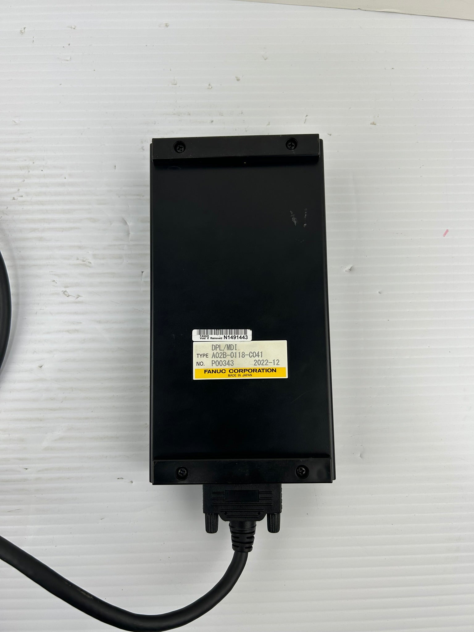 FANUC A02B-0118-C041 Operator Pendant Power Mate DPL/MDI HMI Keypad with Cable