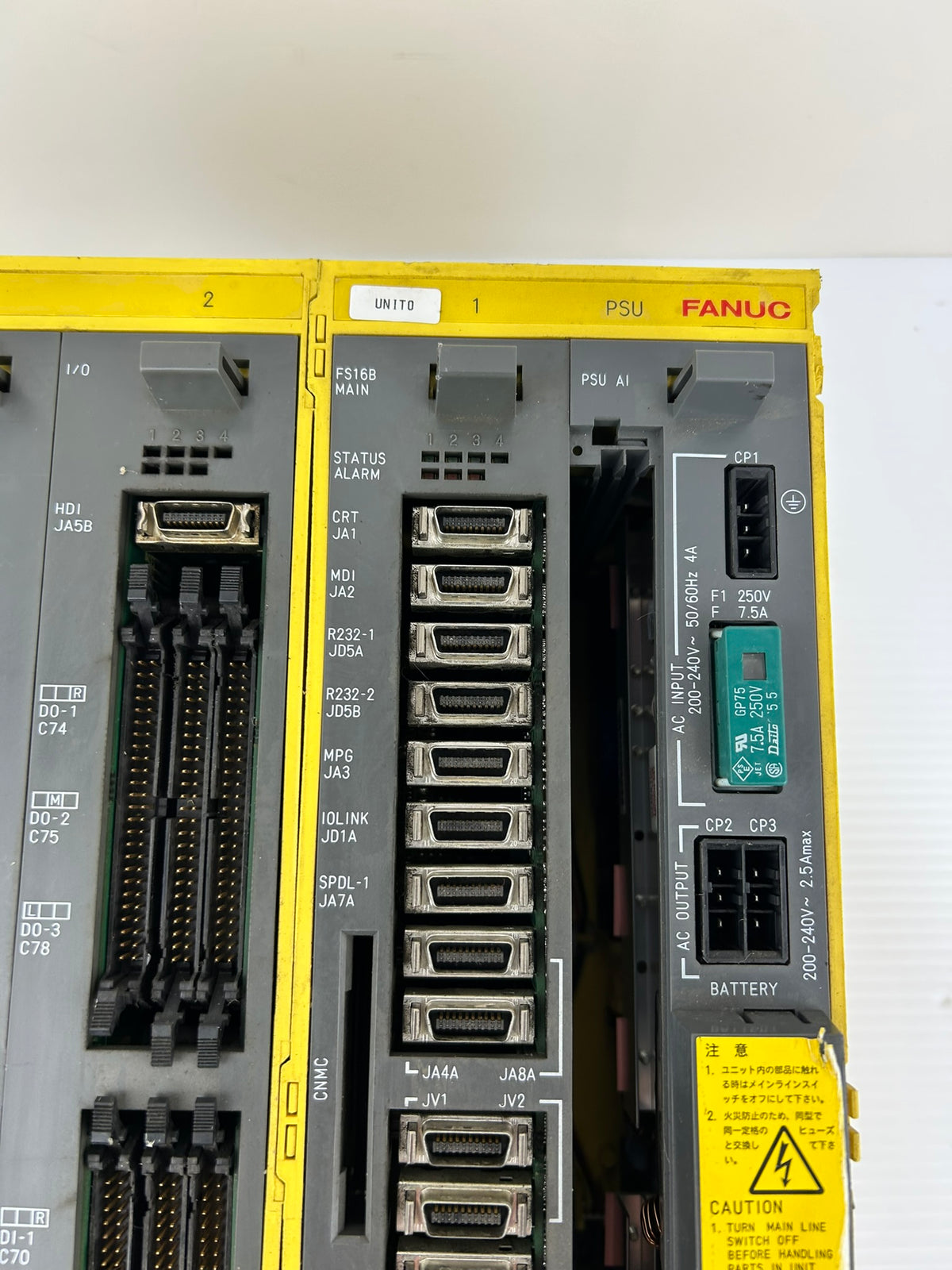 FANUC A02B-0200-B502 Series 16-MB CNC Control Drive A16B-3200-0010