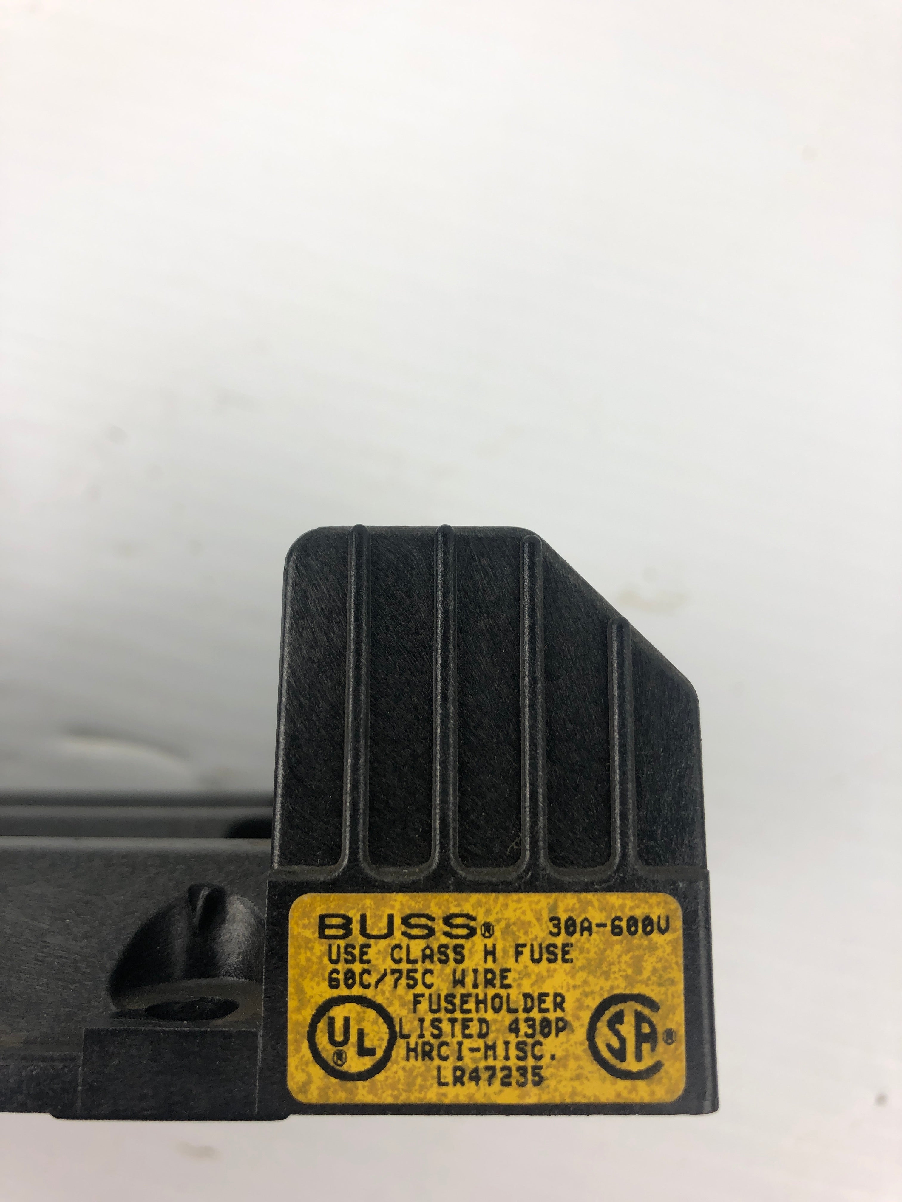 Cooper Bussman H60030-3C Fuse Holder 1B0032 3-Slot