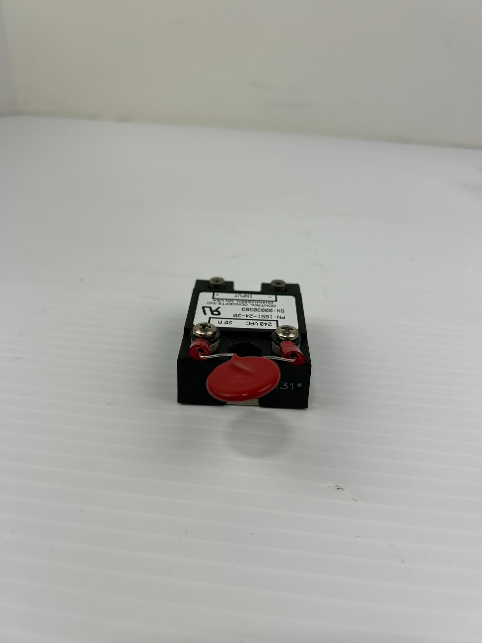 Control Concepts 1651-24-20 Solid State Relay 240VAC 20A