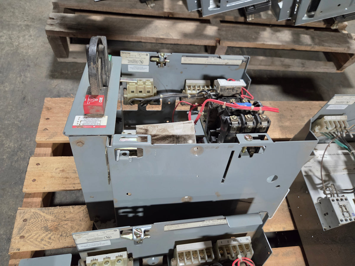 Allen-Bradley MCC Bucket 2113B Size 1 FVNR 10HP 3PH 480V 30A Breaker - No Door