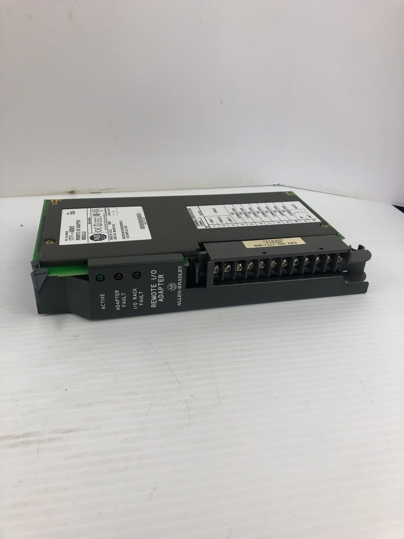 Allen Bradley 1771-ASB/E Remote I/O Adapter PLC Module Rev C05