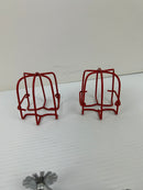 Grinnell 458A Duraspeed Fire Sprinkler Aluminum w/ Wire Cage 165F/74C - Lot of 2