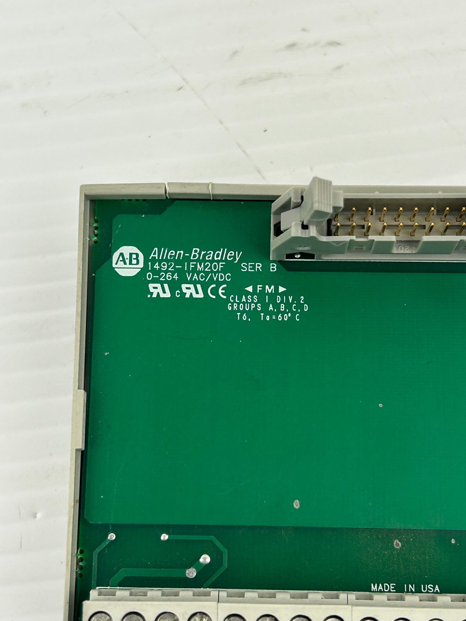 Allen Bradley 1492-IFM20F Interface PLC Module Series B