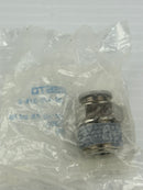 Festo QS-1/2-3/8-U Push in Tube Fitting - for Tube Pun and Pan 153613 - Lot of 3