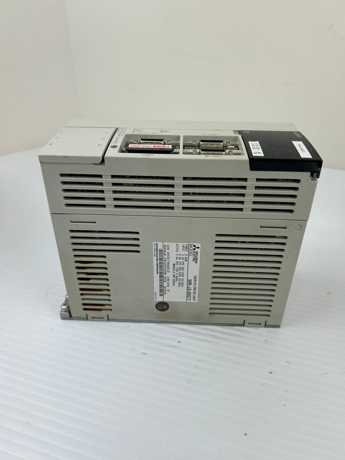 Mitsubishi MR-J2-60CT AC Servo Drive 0.6kW 3.6A 170V 3PH CNC