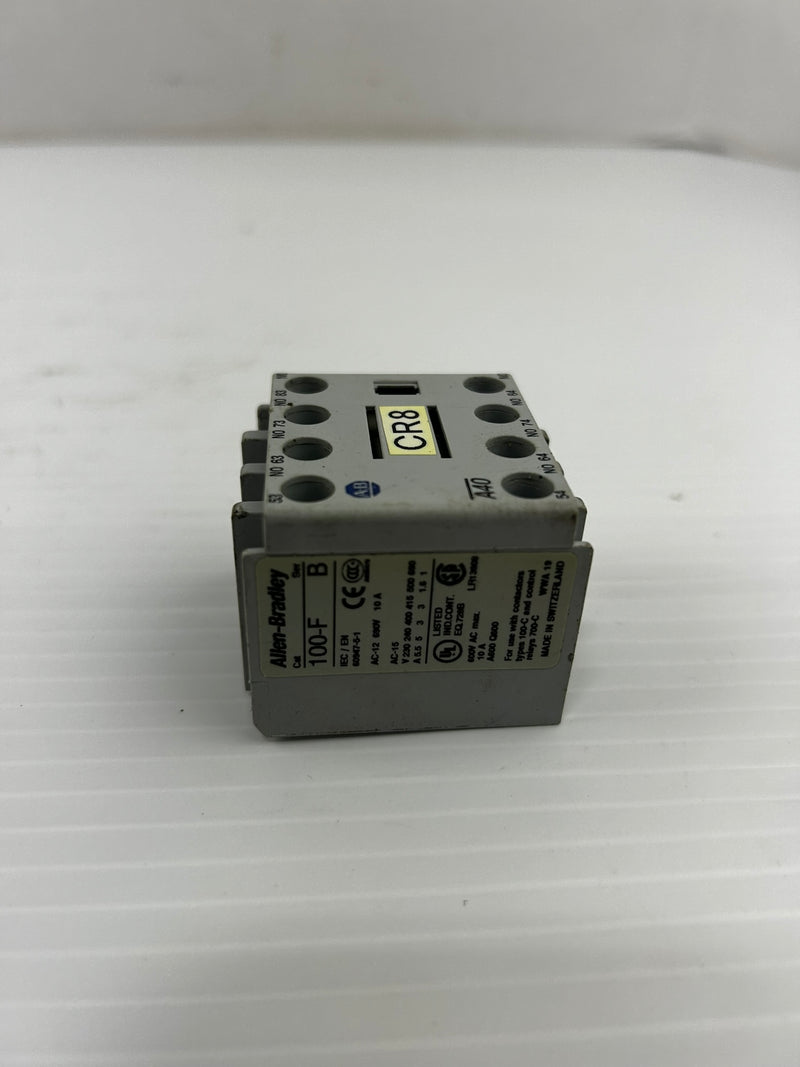 Allen-Bradley 100-F Auxiliary Contact Block Series B