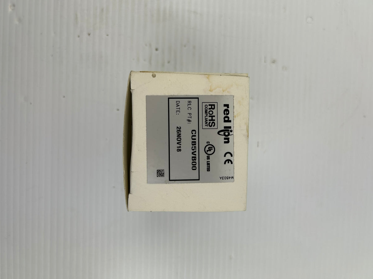 Red Lion CUB5VB00 Industrial Digital Panel Meter