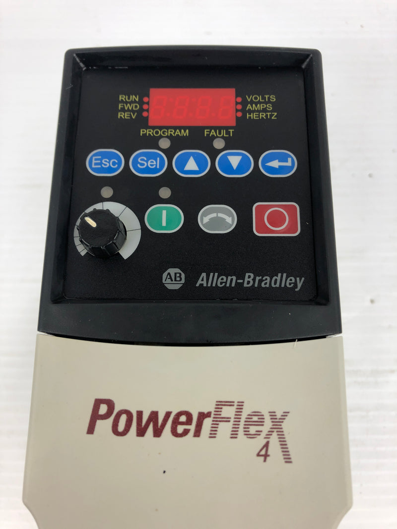 Allen Bradley 22A-D1P4N104 PoweFlex 4 Series A