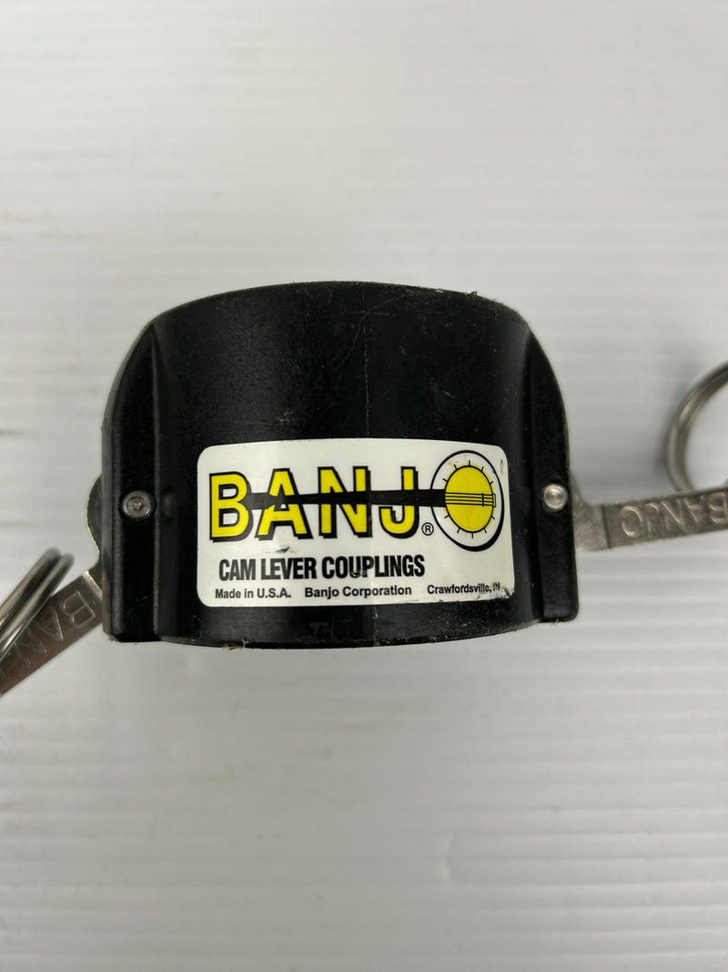 Banjo 200-CAP Polypropylene Cam Lever Coupling