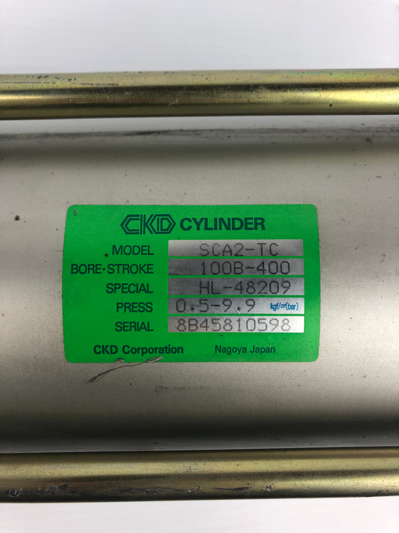 CKD SCA2-TC-1000B-400 Cylinder HL-48209 0.5-9.9kgf/cm²