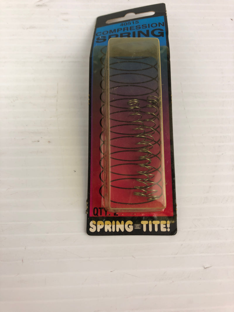 Spring-Tite 40515 Compression Spring 2" x 1/4" x 0.018 - Box of 2