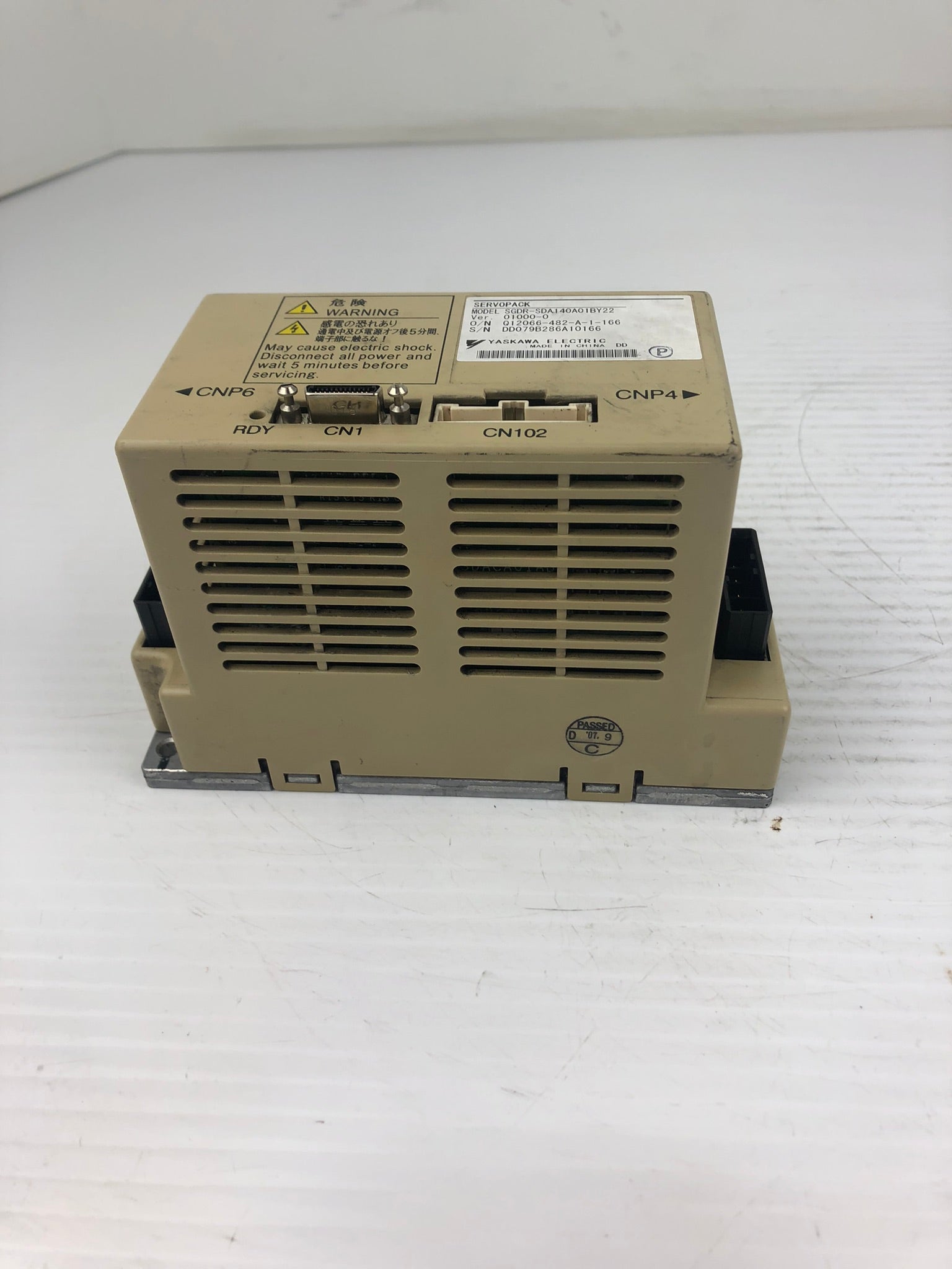 Yaskawa Electric SGDR-SDA140A01BY22 Servopack Drive